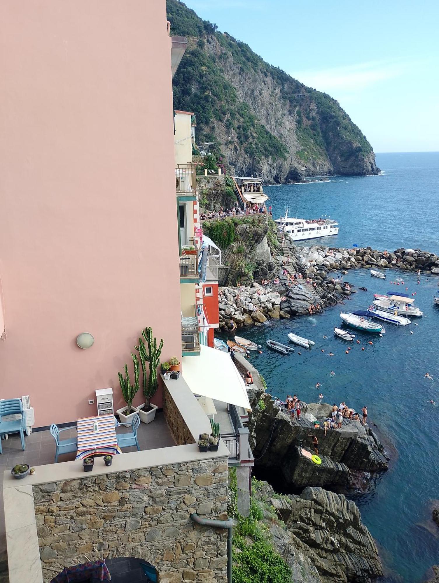 L'Incanto Divino Di Fronte Solo L'Orizzonte! Риомаджиоре Экстерьер фото
